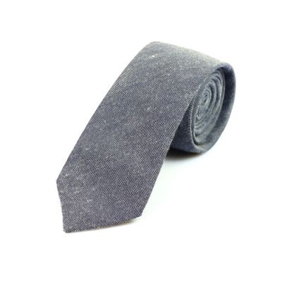 6cm Grape Cotton Solid Skinny Tie